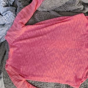 Girls 3/4 length sleeve shirt